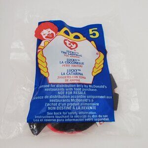TY Beanie Baby "Lucky the Ladybug" McDonalds Happy Meal Toy